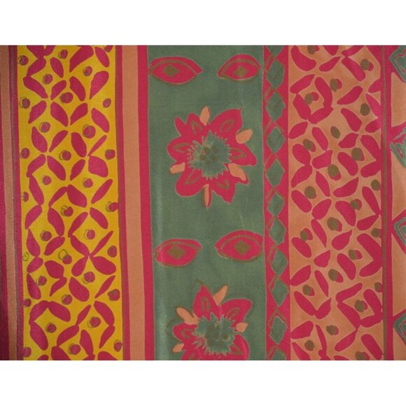 RARE Designer Oscar de la Renta 80's 2 PC Ensemble Silk Pants & Duster Size 10 - Picture 8 of 16